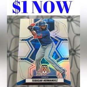Teoscar Hernandez 2022 Panini Toronto Blue Jays Baseball Card